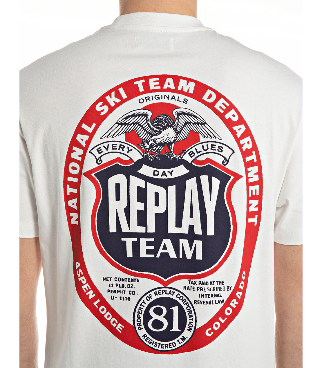 リラックスフィット ヘビーコットンジャージーグラフィック Tシャツ 詳細画像 ホワイト 5